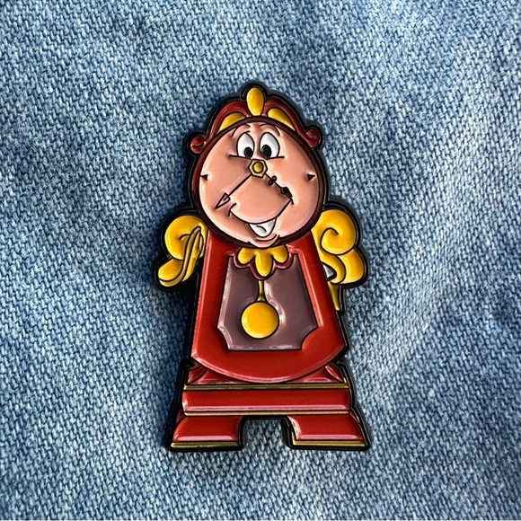 Beauty and the Beast Enamel Pin - Cogsworth | Disney - Picture 3 of 5